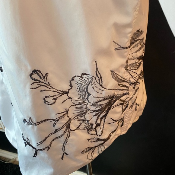 Robert Graham Classic Fit White Floral Button Down Shirt XL - Picture 5 of 10